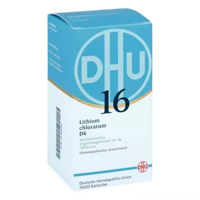 BIOCHEMIE DHU 16 Litijev kloratum D 6 tablet, 420 kosov BIOCHEMIE DHU 16 Litijev kloratum D 6 tablet, 420 kosov