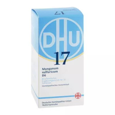 BIOCHEMIE DHU 17 Manganum sulphuricum D 6 tablet, 420 kapsul