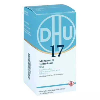 BIOCHEMIE DHU 17 Manganum sulfuricum D 12 tablet, 420 kosov