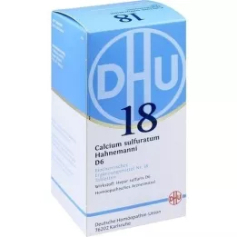 BIOCHEMIE DHU 18 Calcium sulphuratum D 6 tablet, 420 kapsul