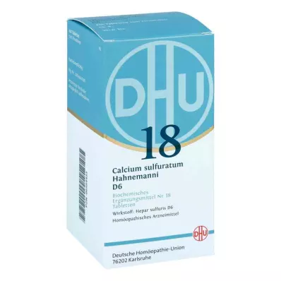 BIOCHEMIE DHU 18 Calcium sulphuratum D 6 tablet, 420 kapsul
