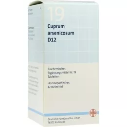 BIOCHEMIE DHU 19 Cuprum arsenicosum D 12 tablet, 420 kapsul