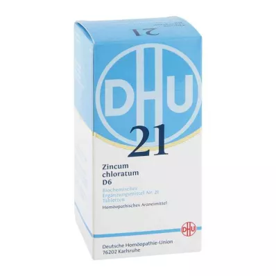 BIOCHEMIE DHU 21 Zincum chloratum D 6 tablet, 420 kapsul