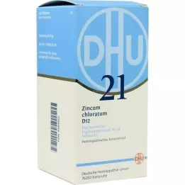 BIOCHEMIE DHU 21 Zincum chloratum D 12 tablet, 420 kapsul
