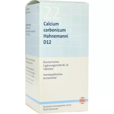 BIOCHEMIE DHU 22 Calcium carbonicum D 12 tablet, 420 kapsul