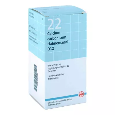Biochemistry Dhu 22 Calcium carbonicum D12 tablete (420 kosov)