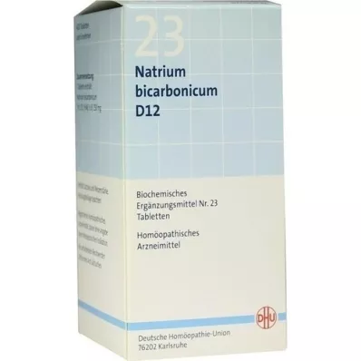 BIOCHEMIE DHU 23 Natrium bicarbonicum D 12 tablet, 420 kosov
