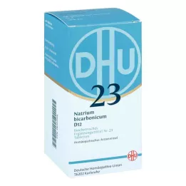 BIOCHEMIE DHU 23 Natrium bicarbonicum D 12 tablet, 420 kosov