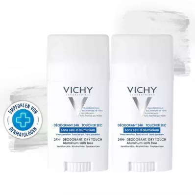 VICHY DEO Pomirjevalna palica, 2X40 ml