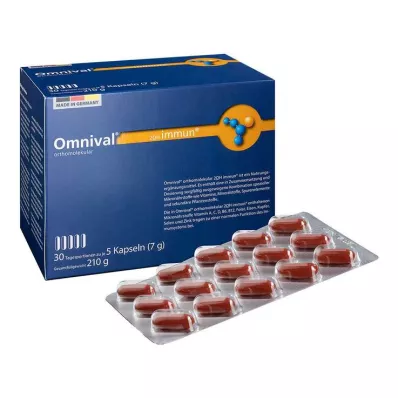 OMNIVAL orthomolekul.2OH immune 30 TP kapsule, 150 kosov