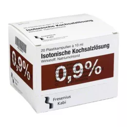 KOCHSALZLÖSUNG 0,9-odstotna injekcijska raztopina Pl.Fresenius, 20X10 ml
