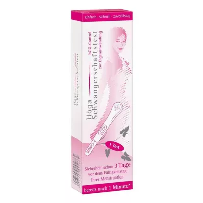 HÖGA-HCG Kontrolni test nosečnosti, 1 kos