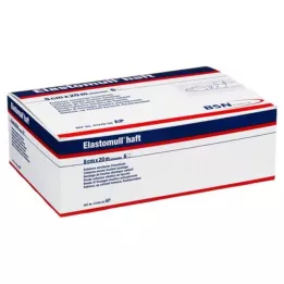 ELASTOMULL lepilni fiksirni povoj 8 cmx20 m, 6 kosov