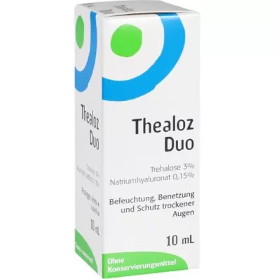 THEALOZ Duo kapljice za oči, 10 ml