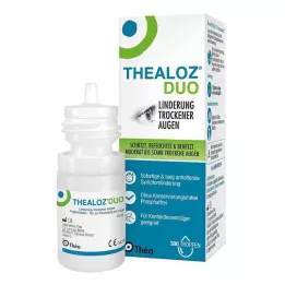 THEALOZ Duo kapljice za oči, 10 ml