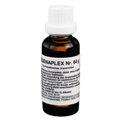 Regenaplex št. 64 g kapljice, 30 ml