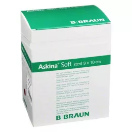 ASKINA Mehka obloga za rane 9x10 cm, sterilna, 50 kosov