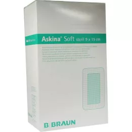 ASKINA Mehka obloga za rane 9x15 cm, sterilna, 40 kosov