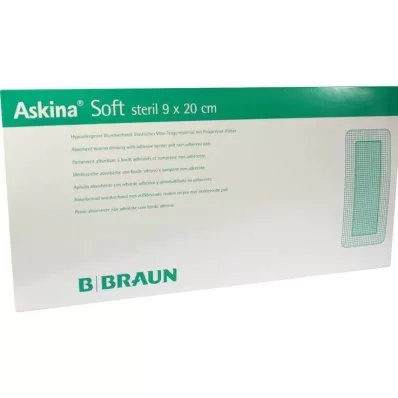 ASKINA Mehka obloga za rane 9x20 cm, sterilna, 30 kosov ASKINA Mehka obloga za rane 9x20 cm, sterilna, 30 kosov