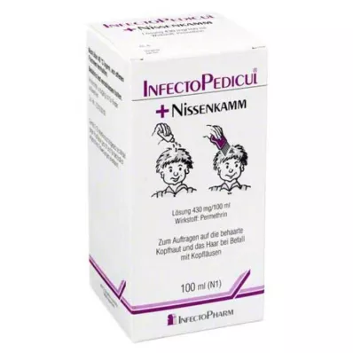 INFECTOPEDICUL Raztopina + nitni glavnik, 100 ml INFECTOPEDICUL Raztopina + nitni glavnik, 100 ml