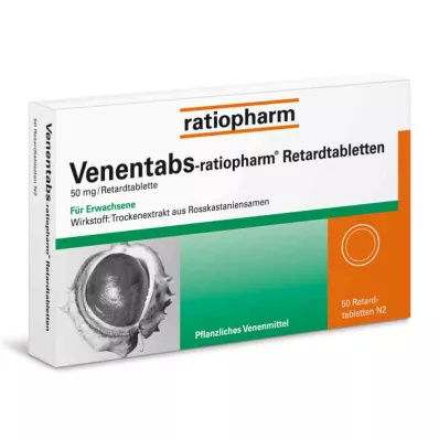 VENENTABS-ratiopharm tablete s podaljšanim sproščanjem, 50 kosov VENENTABS-ratiopharm tablete s podaljšanim sproščanjem, 50 kosov