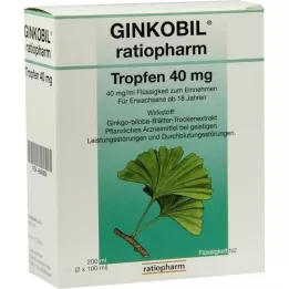 GINKOBIL-ratiopharm kapljice 40 mg, 200 ml