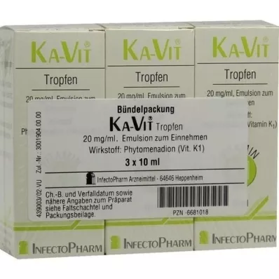 KA VIT Kapljice, 3X10 ml