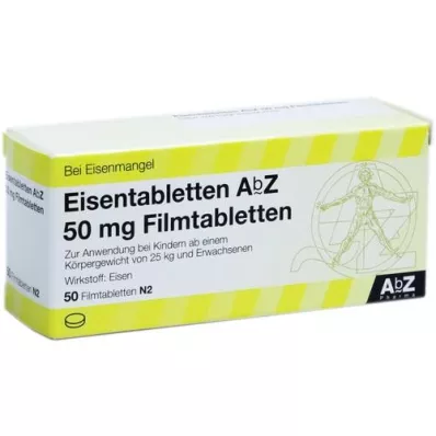 EISENTABLETTEN AbZ 50 mg filmsko obložene tablete, 50 kosov