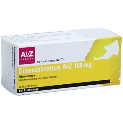 EISENTABLETTEN AbZ 100 mg filmsko obložene tablete, 50 kosov