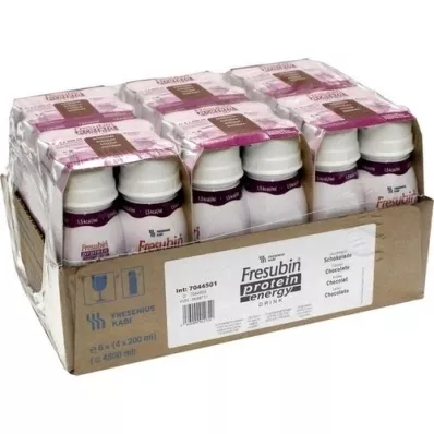 FRESUBIN PROTEIN Energija DRINK Bučka za čokolado 6X4X200 ml