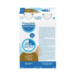 FRESUBIN PROTEIN Energija DRINK Kapučinska bučka, 4X200 ml