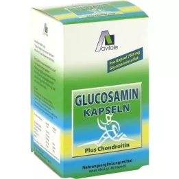 GLUCOSAMIN 750 mg + hondroitin 100 mg kapsule, 180 kapsul