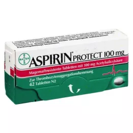 ASPIRIN Protect 100 mg enterijsko obložene tablete, 42 kosov