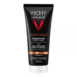 VICHY HOMME Hydra Mag C gel za prhanje, 200 ml