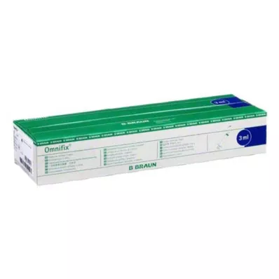 Omnifix® Solo Luer brizge, 100X3 ml Omnifix® Solo Luer brizge, 100X3 ml