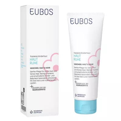 EUBOS KINDER Gel za umivanje za pomiritev kože, 125 ml EUBOS KINDER Gel za umivanje za pomiritev kože, 125 ml