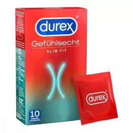 DUREX Kondomi Sensitive Slim Fit, 10 kosov