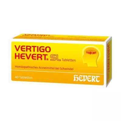 VERTIGO HEVERT SL Tablete, 40 kosov