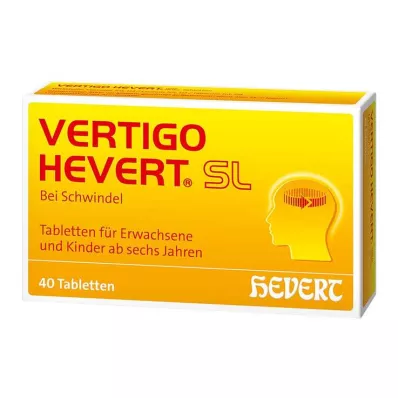 Vertigo Hevert SL tablete, 40 kom Vertigo Hevert SL tablete, 40 kom