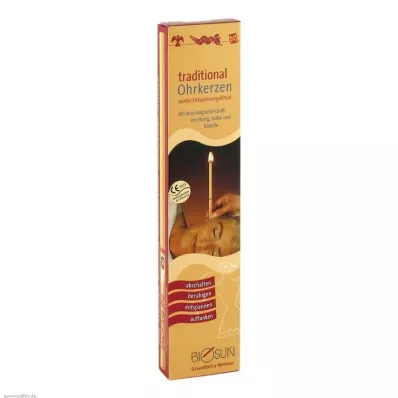 BIOSUN Tradicionalne ušesne svečke, 2 kosa