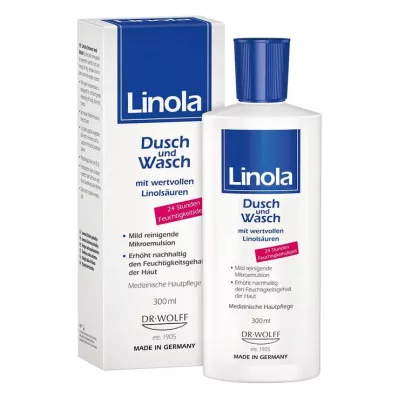 LINOLA Prhanje in umivanje, 300 ml