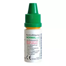 GLUCO TEST Plus kontrolna raztopina normalna, 4 ml