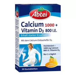 ABTEI Osteo Vital Citrus žvečljive tablete, 30 kapsul