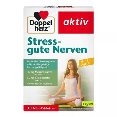 DOPPELHERZ Stresne tablete za dobre živce, 30 kosov