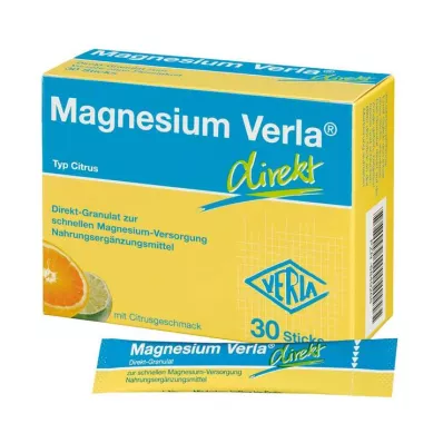 Magnezij Verla direktni granulat Citrus, 30 kos