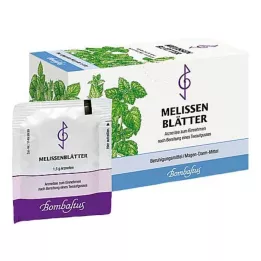 MELISSENBLÄTTER Filtrirna vrečka za čaj, 20X1,5 g
