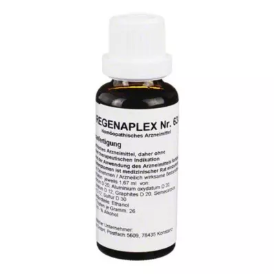 REGENAPLEX Kapljice št. 63 b, 30 ml