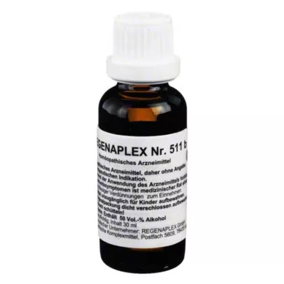 REGENAPLEX Kapljice št. 511 b, 30 ml