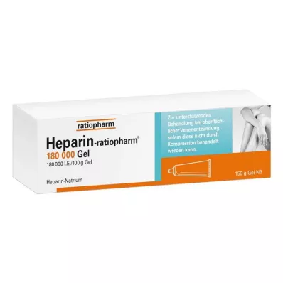 Heparin ratiopharm® 180.000 gel, 150 g