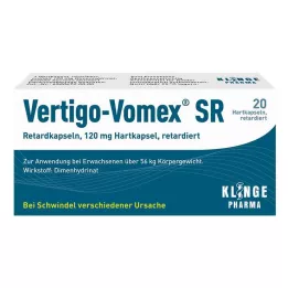 VERTIGO-VOMEX SR Kapsule s podaljšanim sproščanjem, 20 kosov